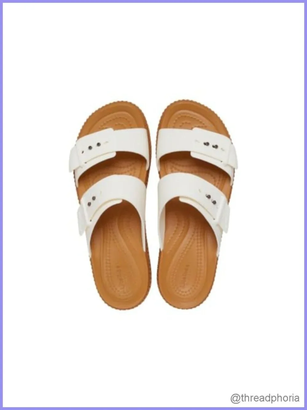 Crocs Brooklyn Buckle Low Wedges Women's Sandals Slingback Comfort
